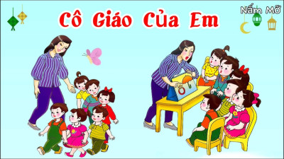 Bài thơ : Cô giáo của em